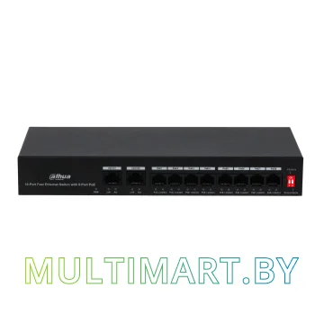 Коммутатор Dahua DH-PFS3010-8ET-65